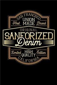 San Francisco Union Made - First Brand - Original Sanforized Denim- Limited Edition High Quality - California