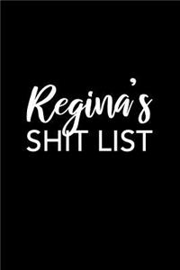 Regina's Shit List