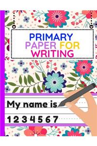 Primary Paper for Writing
