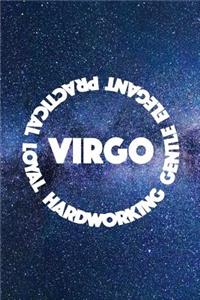 Virgo Hardworking Gentle Elegant Practical Loyal