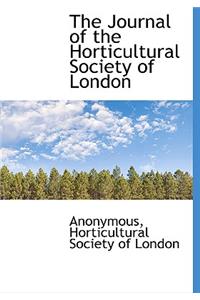 The Journal of the Horticultural Society of London