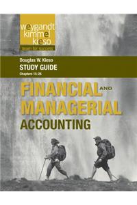 Study Guide to Accompany Weygandt Financial and Managerial