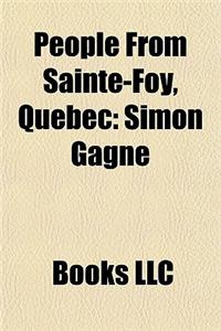People from Sainte-Foy, Quebec