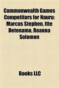Commonwealth Games Competitors for Nauru