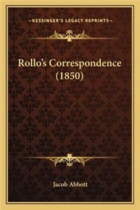 Rollo's Correspondence (1850)