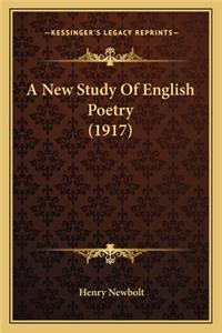 A New Study of English Poetry (1917)