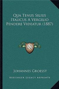 Qua Tenus Silius Italicus A Vergilio Pendere Videatur (1887)