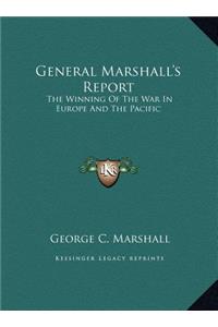 General Marshall's Report