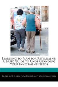Learning to Plan for Retirement