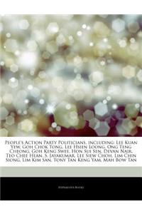 Articles on People's Action Party Politicians, Including: Lee Kuan Yew, Goh Chok Tong, Lee Hsien Loong, Ong Teng Cheong, Goh Keng Swee, Hon Sui Sen, D