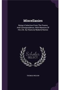 Miscellanies