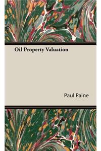 Oil Property Valuation