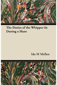 Duties of the Whipper-In During a Hunt