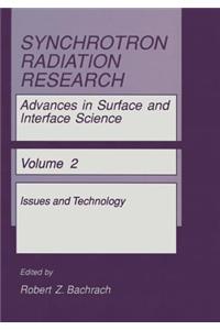 Synchrotron Radiation Research