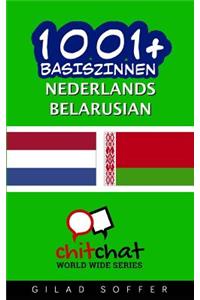 1001+ Basiszinnen Nederlands - Belarusian