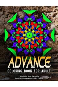 ADVANCED COLORING BOOKS FOR ADULTS - Vol.12
