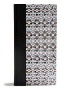 CSB Legacy Notetaking Bible, Spanish Tile Leathertouch Over Board