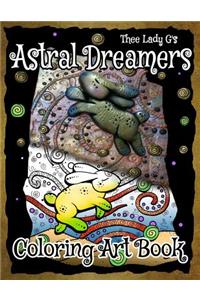 Astral Dreamers Colorable Art Book
