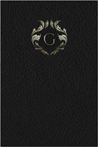 Monogram G Any Day Planner Notebook