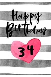 Happy Birthday 34