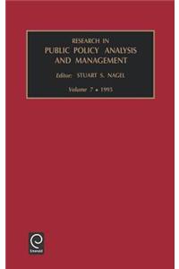 Research in Public Policy Analysis and Management