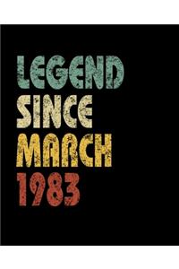 Legend Since March 1983