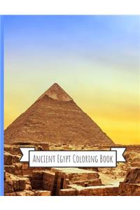 Ancient Egypt Coloring Book