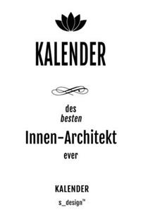 Kalender für Innen-Architekten / Innen-Architekt / Innen-Architektin
