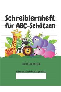 Schreiblernheft für ABC-Schützen