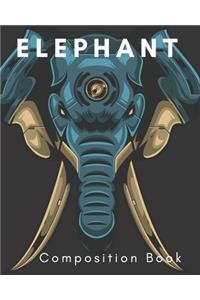 Elephant Composition Book
