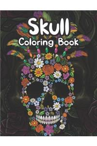 Skull Coloring Book