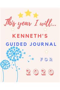 This Year I Will Kenneth's 2020 Guided Journal