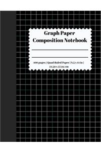 Graph Paper Composition Notebook