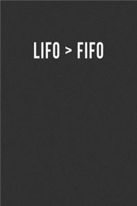 LIFO > FiFO