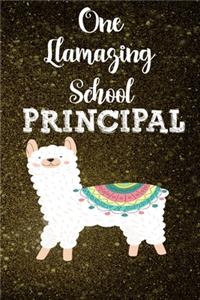 One llamazing School Principal