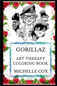 Gorillaz Art Therapy Coloring Book