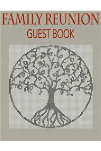 Family Reunion Guest Book