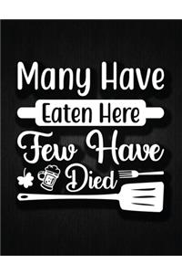 Many Have Eaten Here Few Have Died