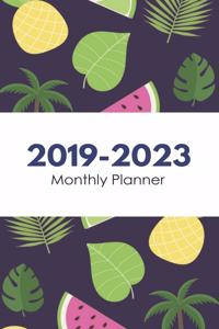 2019-2023 Monthly Planner
