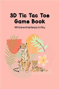 3D Tic Tac Toe Game Book 464 Game Grids Ready to Play