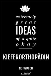 Notizbuch für Kieferorthopäden / Kieferorthopäde / Kieferorthopädin