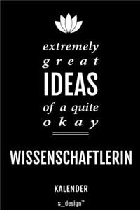 Kalender für Wissenschaftler / Wissenschaftlerin