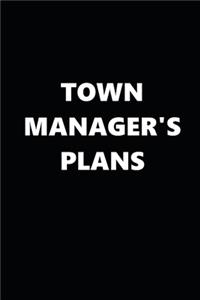 2020 Weekly Planner Political Theme Town Manager's Plans Black White 134 Pages