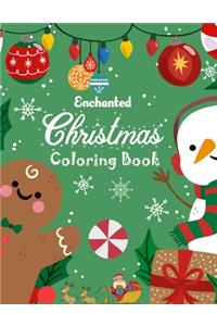 Enchanted Christmas Coloring Book