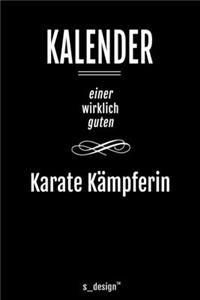 Kalender für Karate Kämpfer / Karate Kämpferin