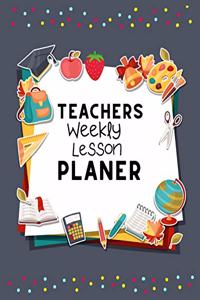 Teachers Weekly Lesson Planner