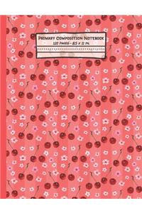 Cherry Primary Composition Notebook