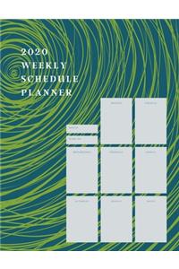 2020 Weekly Schedule Planner