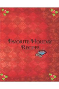 Favorite Holiday Recipes
