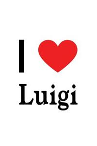 I Love Luigi: Luigi Designer Notebook